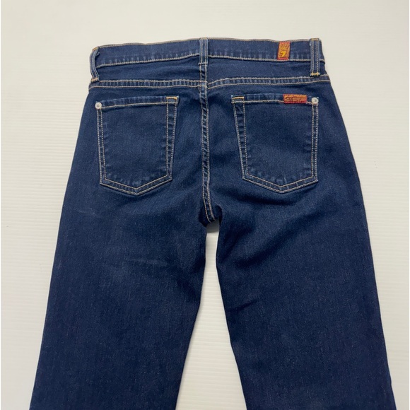 7 For All Mankind Skinny Bootcut Jeans Size 26 - Picture 4 of 7